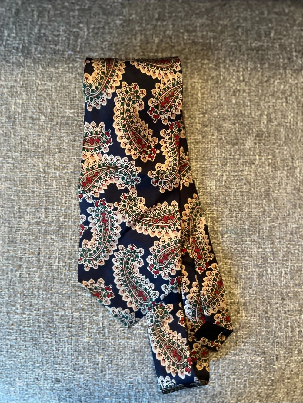 Pura Seta Paisley Silk Tie-Made in Italy